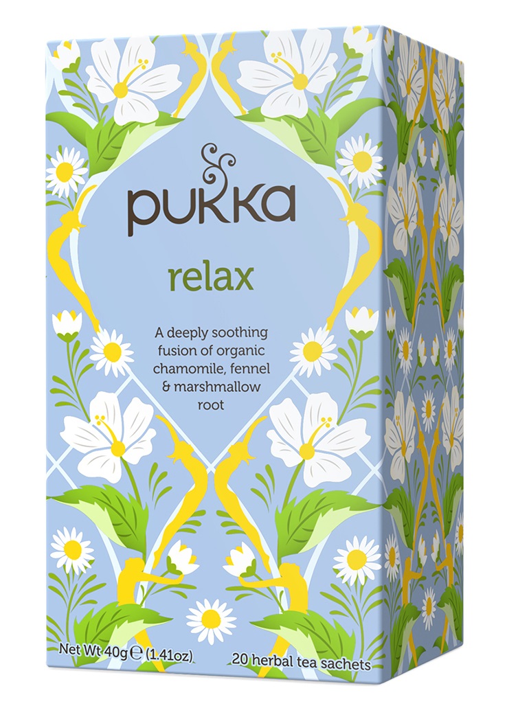 Pukka Tisana Relax Bio - Infuso Rilassante con Finocchio e Camomilla, 40 g