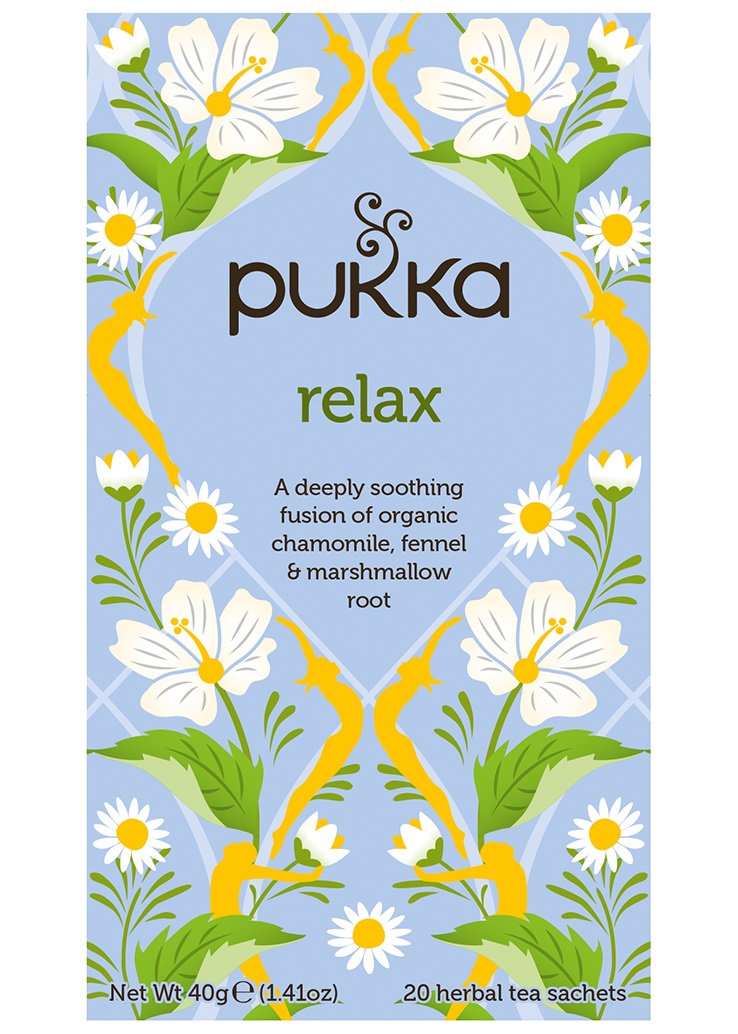 Pukka Tisana Relax Bio - Infuso Rilassante con Finocchio e Camomilla, 40 g
