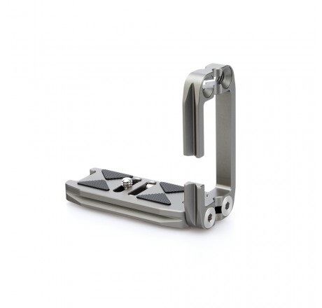3 Legged Thing Ellie - Supporto Universale a L Grigio per Fotocamere SLR e a Sistema