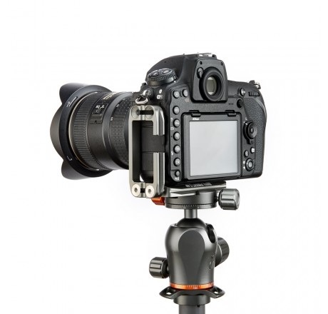 3 Legged Thing Ellie - Supporto Universale a L Grigio per Fotocamere SLR e a Sistema