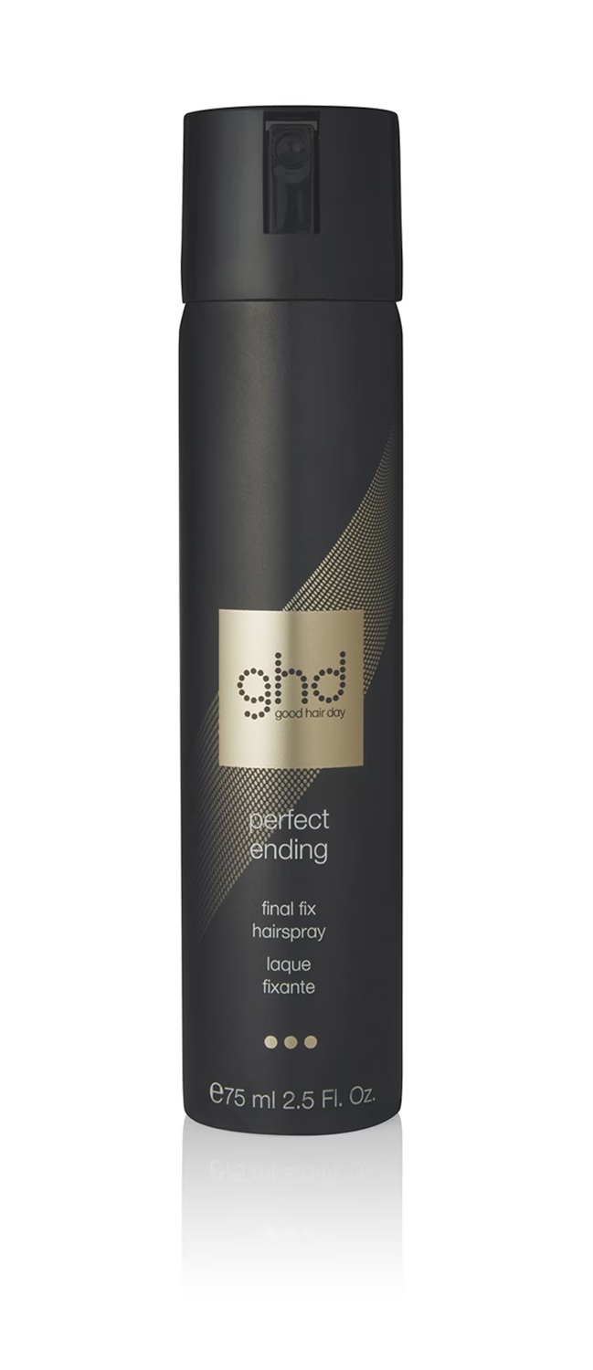GHD Perfect Ending Lacca per Capelli Spray 75 ml - Tenuta Forte e Flessibile con Protezione dal Calore