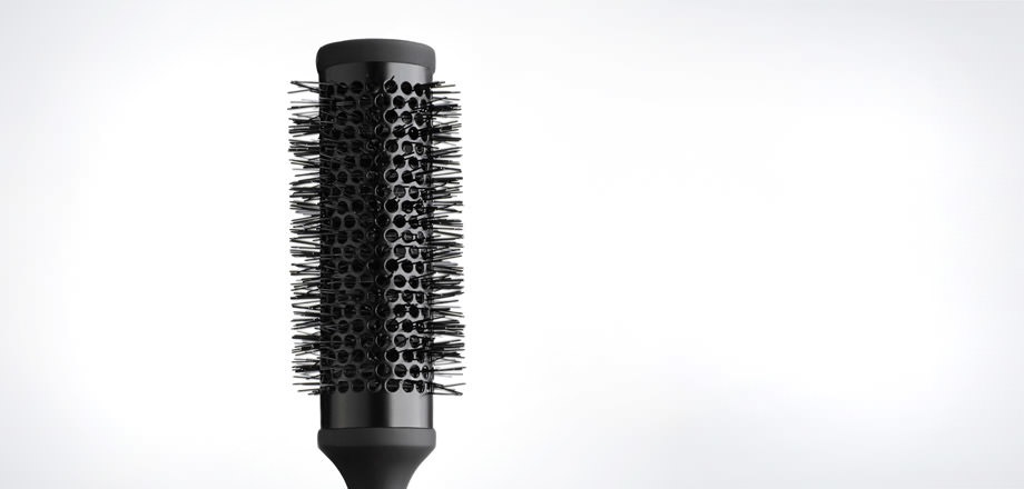 GHD Spazzola Tonda in Ceramica Misura 2 (35 mm) - Perfetta per Capelli di Lunghezza Media