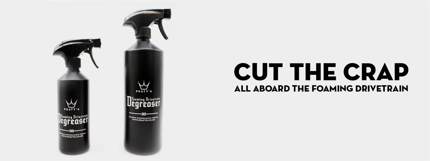 Peaty's Foaming Drivetrain Degreaser 1L - Sgrassante per Trasmissione Efficace e Sicuro per la Bicicletta