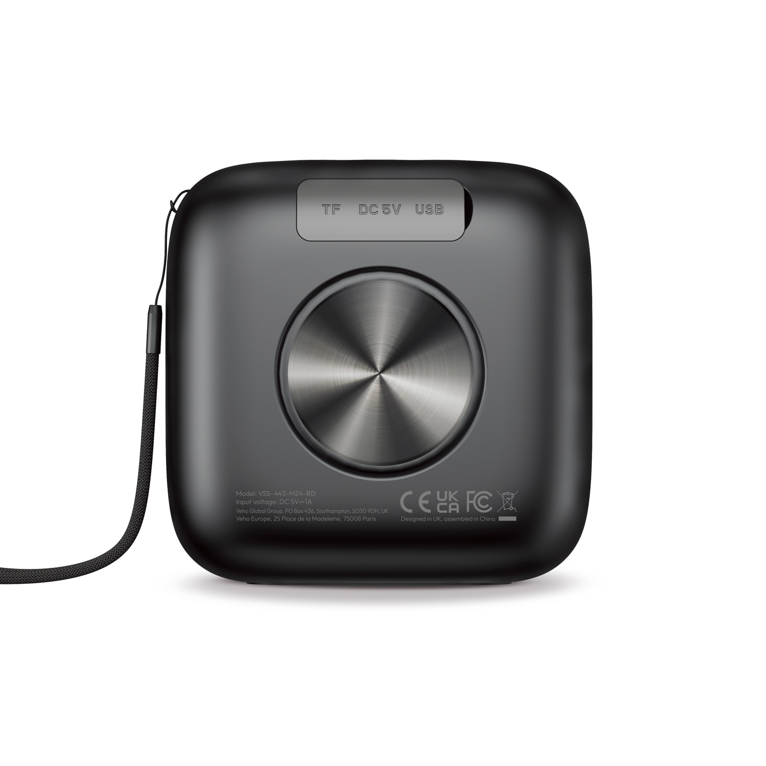 Veho MZ-4 PORTABLE BLUETOOTH SPEAKER-B
