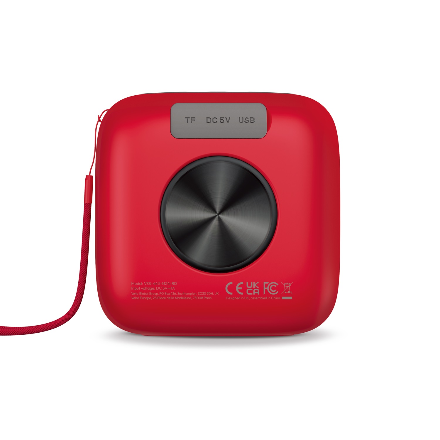 Veho MZ-4 Altoparlante Portatile Bluetooth Senza Fili