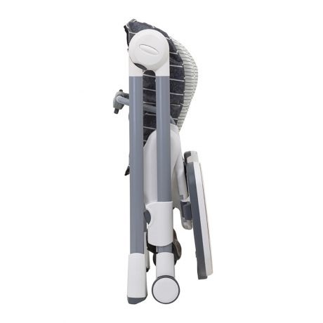 GRACO Swift Fold Seggiolone Pappa Reclinabile e Regolabile in Altezza, 9 Posizioni, Pieghevole Compatto, Ruote, Colore Suits Me