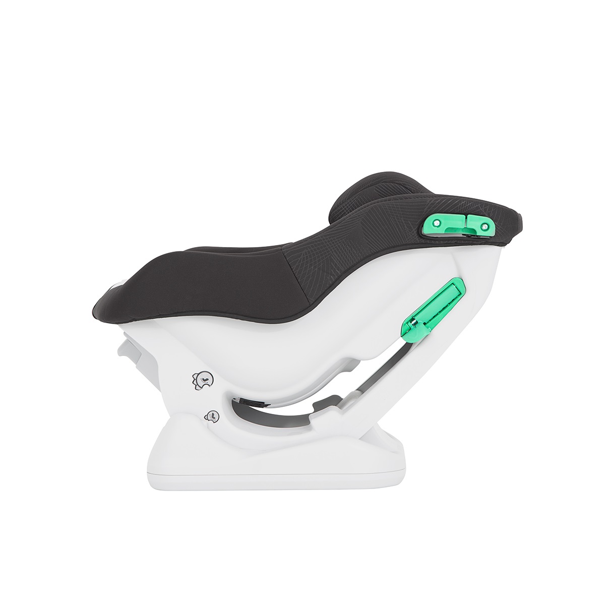 Graco Seggiolino Auto Extend LX R129 Midnight - Evolutivo, dalla nascita a 105 cm, installazione con cintura di sicurezza