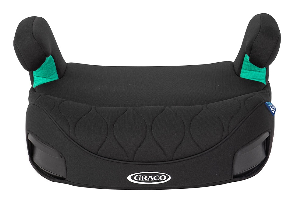 Graco Booster Max R129 - Rialzo Auto Senza Schienale ISOFIX, Comfort e Sicurezza per Bambini da 6 a 12 Anni, Colore Midnight