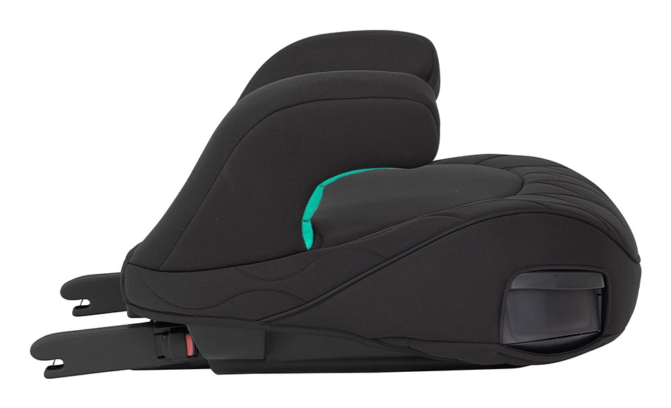 Graco Booster Max R129 - Rialzo Auto Senza Schienale ISOFIX, Comfort e Sicurezza per Bambini da 6 a 12 Anni, Colore Midnight