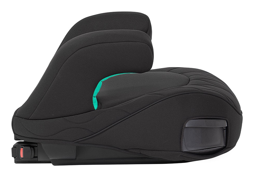 Graco Booster Max R129 - Rialzo Auto Senza Schienale ISOFIX, Comfort e Sicurezza per Bambini da 6 a 12 Anni, Colore Midnight