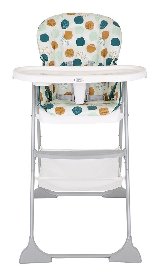 Graco SnackEase Seggiolone Reclinabile con Chiusura Rapida, da 6 Mesi a 3 Anni, Max 15 kg, Design Organza