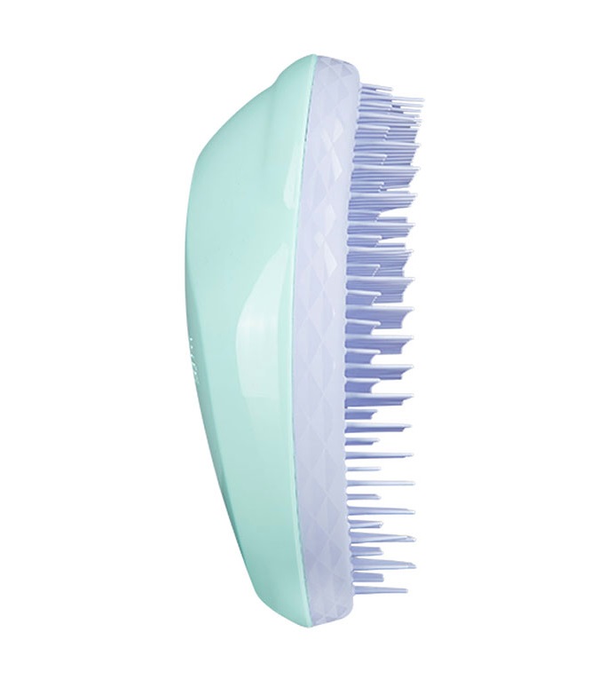 Tangle Teezer Fine & Fragile Spazzola Districante Menta e Viola - Denti Morbidi, Ergonomica, Ideale per Capelli Fini e Fragili, 1 pz