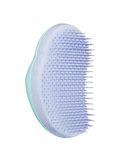 Tangle Teezer Fine & Fragile Spazzola Districante Menta e Viola - Denti Morbidi, Ergonomica, Ideale per Capelli Fini e Fragili, 1 pz
