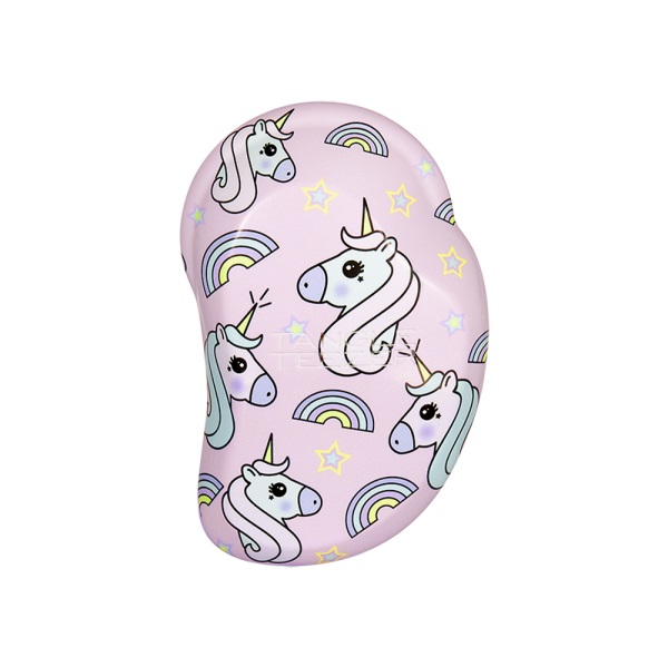 Tangle Teezer The Original Mini Unicorn Magic - Spazzola Districante per Bambini, Design Unicorno, Mini Dimensioni, Ideale per Capelli Delicati