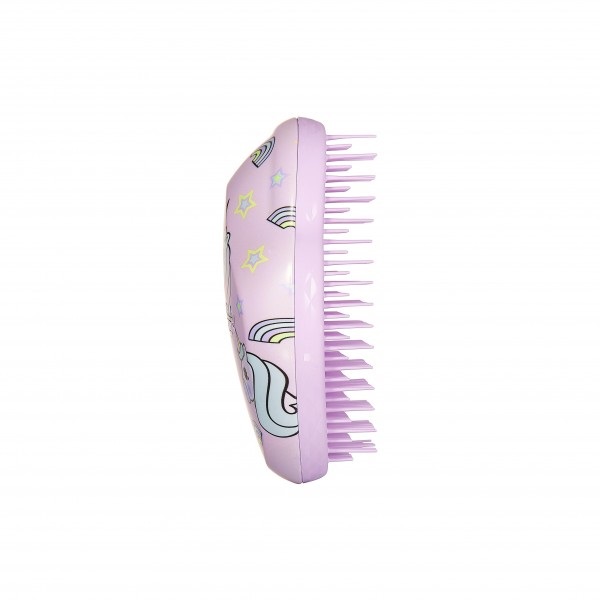 Tangle Teezer The Original Mini Unicorn Magic - Spazzola Districante per Bambini, Design Unicorno, Mini Dimensioni, Ideale per Capelli Delicati
