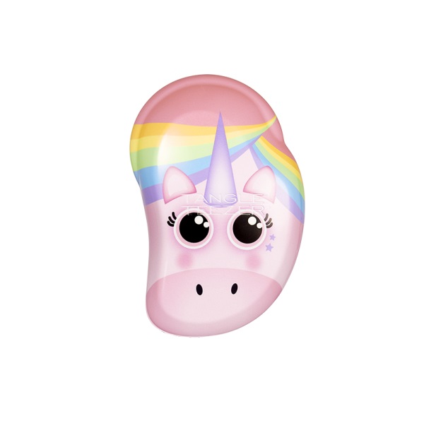 Tangle Teezer The Original Mini Rainbow Unicorn - Spazzola Districante per Bambini, 1 pz