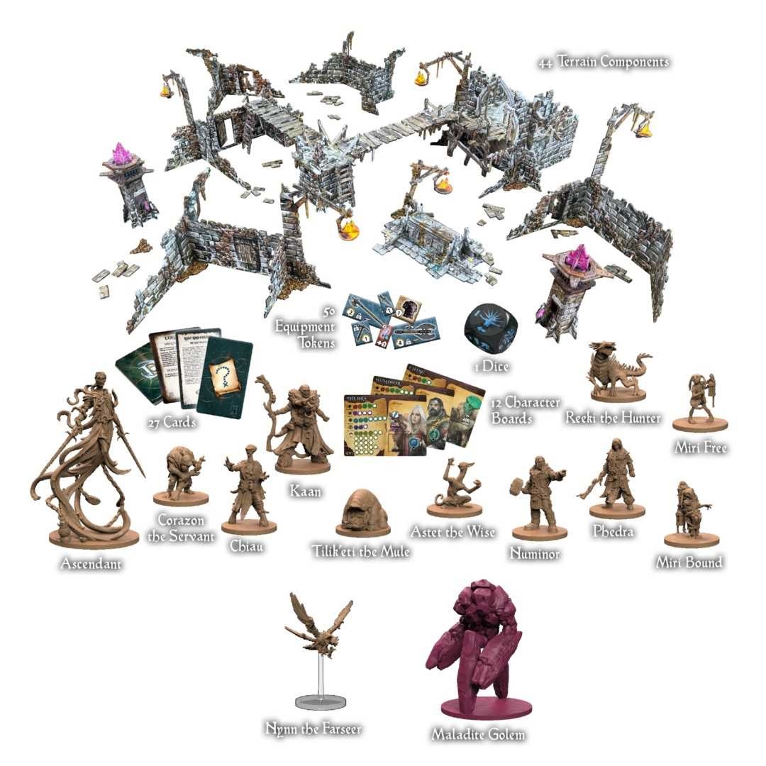 Battle Systems Maladum: Espansione Il Credo Proibito - Gioco da Tavolo Fantasy con Miniature