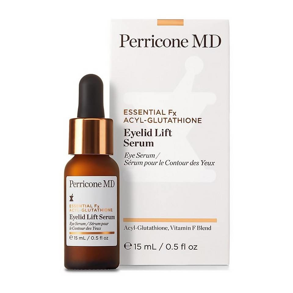 Perricone MD Essential Fx Acyl-Glutathione Eyelid Lift Serum 15 ml - Siero antirughe per il contorno occhi, riduce rughe e occhiaie