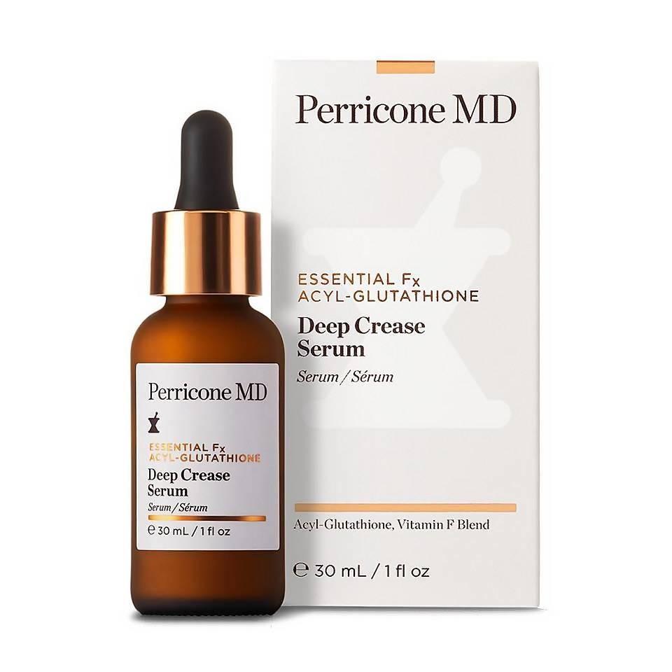 Perricone MD Essential Fx Acyl-Glutathione Deep Crease Serum - Siero idratante antirughe 30 ml con texture setosa e assorbimento rapido