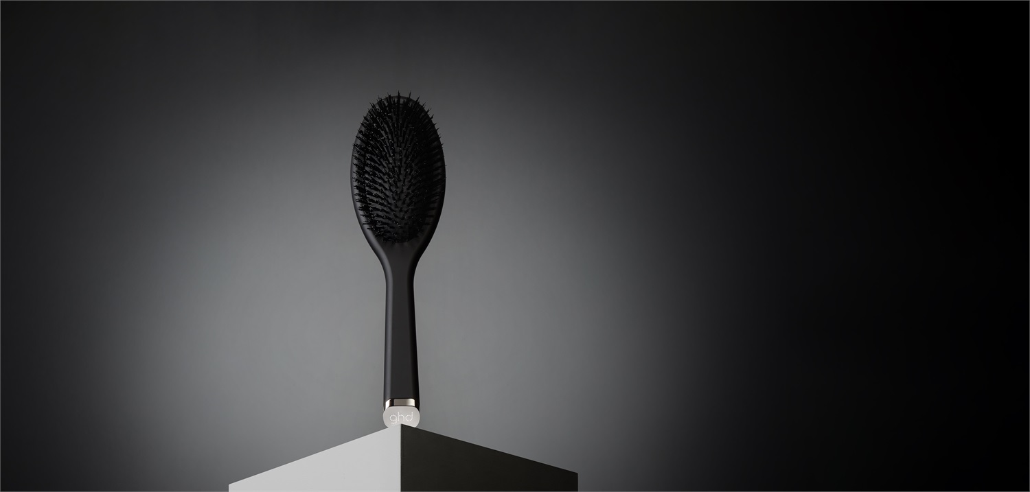 ghd The Dresser - Spazzola Ovale Antistatica con Setole in Nylon per Capelli, 1 pz