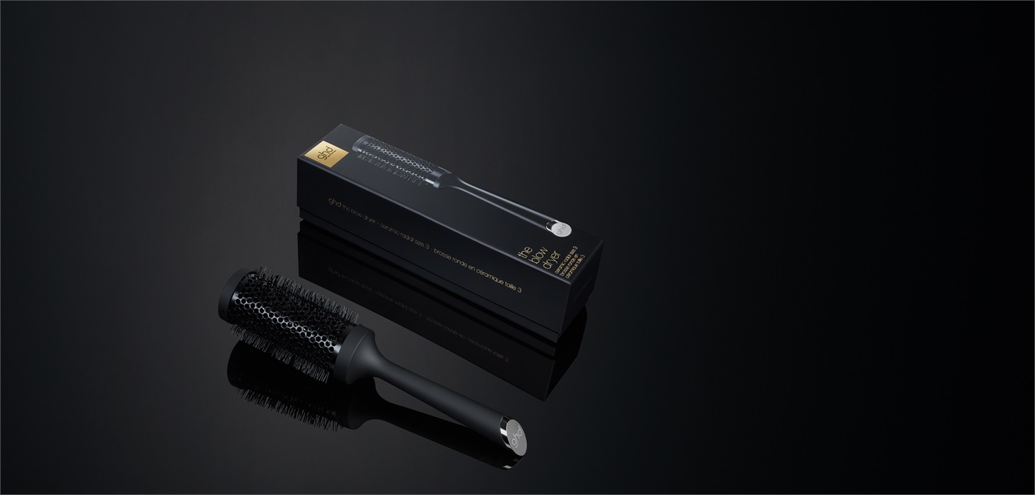 GHD The Blow Dryer - Spazzola Radiale in Ceramica Misura 3 (Diametro 45mm) per Capelli Lunghi