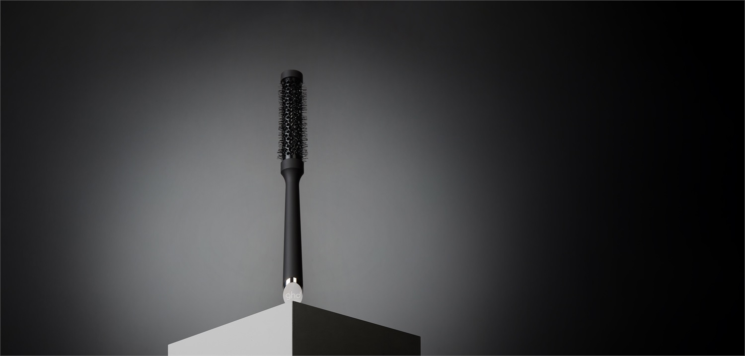 GHD The Blow Dryer - Spazzola Termica in Ceramica Misura 1 (Diametro 25 mm) per Capelli Corti e Frange