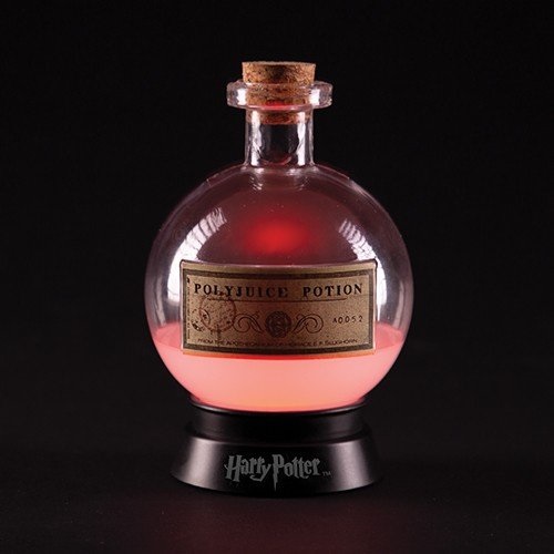 Fizz Creations Lampada da Tavolo Harry Potter Pozione Polisucco Multicolore - Cambia Colore - 13 cm