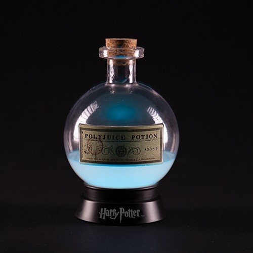 Fizz Creations Lampada da Tavolo Harry Potter Pozione Polisucco Multicolore - Cambia Colore - 13 cm