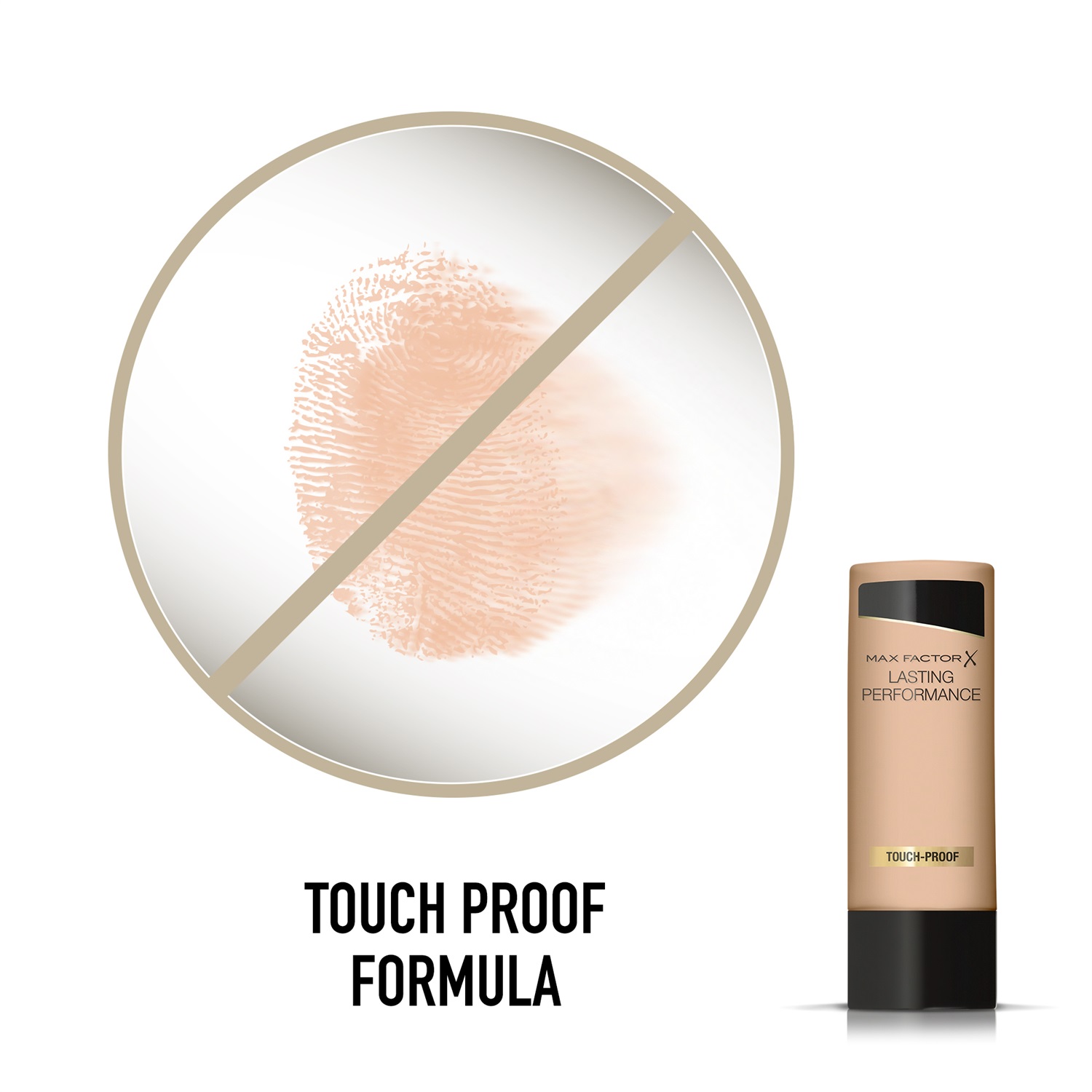 Max Factor Fondotinta Liquido Lasting Performance 109 Natural Bronze - Alta Coprenza, Finish Matte, Lunga Durata 35 ml