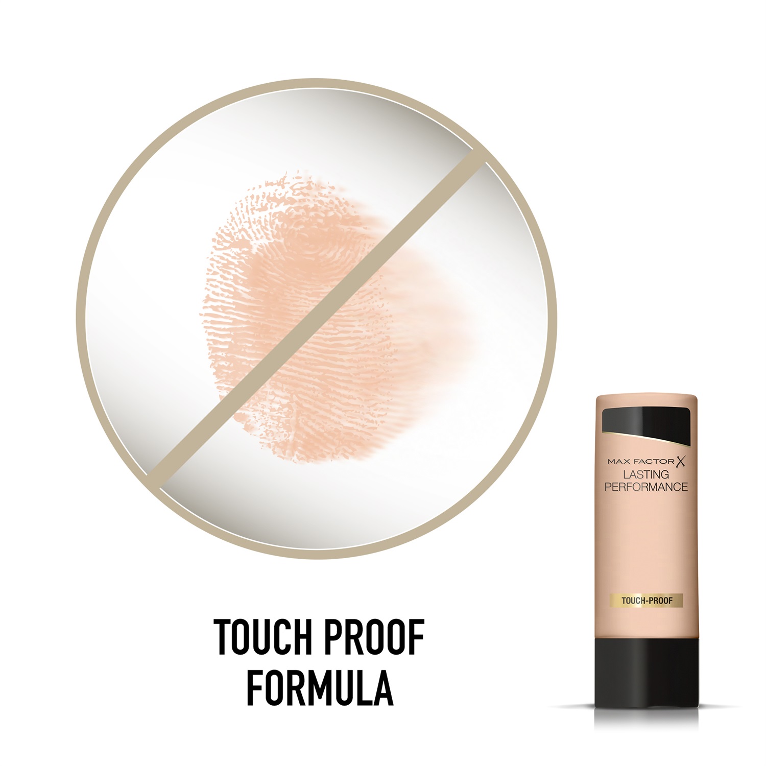 Max Factor Fondotinta Lasting Performance 101 Ivory Beige - 35ml, Alta Coprenza, Lunga Tenuta, No Transfer, Adatto a Pelli Sensibili