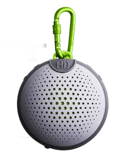 Boompods Aquablaster - Altoparlante Bluetooth Mini Portatile con Alexa, Resistente all'Acqua IPX7 e Opzioni di Montaggio