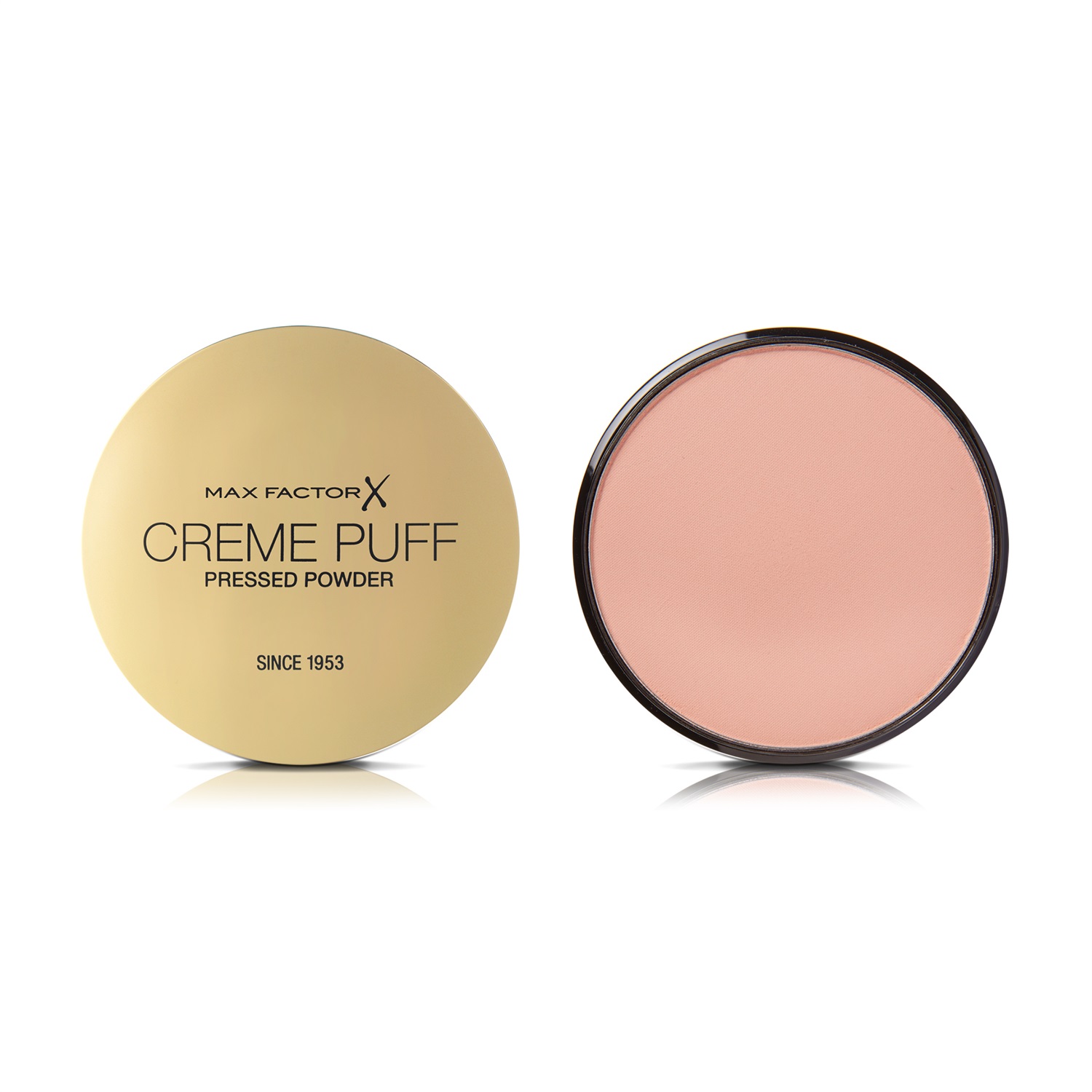 Max Factor Cipria Crème Puff, 81 Truly Fair, 21g - Polvere compatta opacizzante e fissante