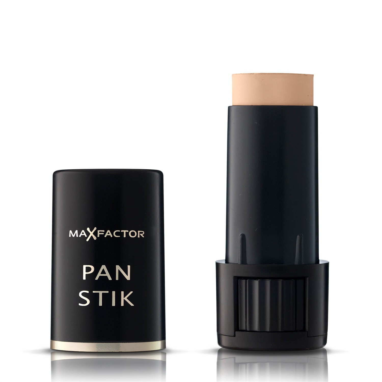 Max Factor Fondotinta Compatto Pan Stik 3in1 - Stick Multiuso, Correttore e Contouring, 012 True Beige, 9g