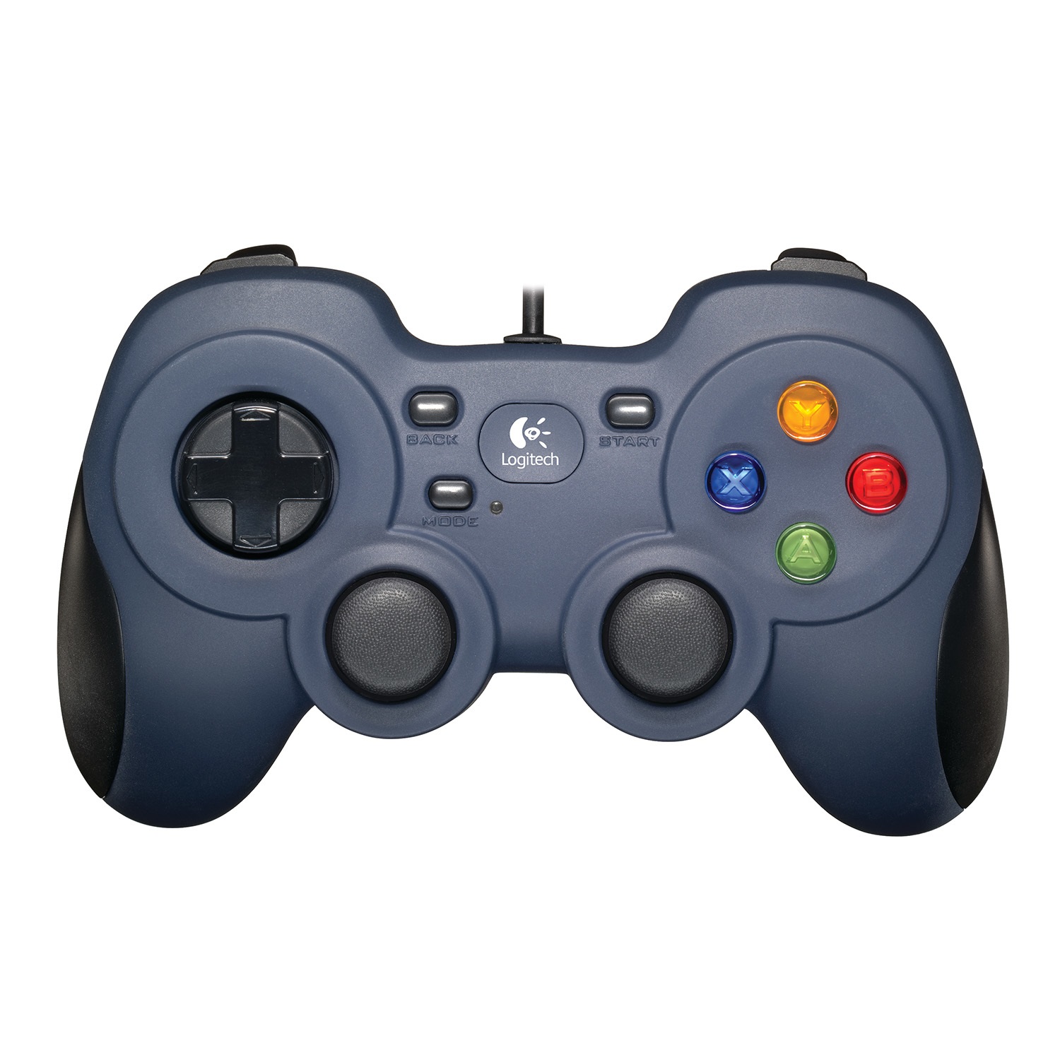 Logitech F310 Gamepad Cablato USB 2.0 per PC - 10 Pulsanti, Analogico/Digitale, Nero/Blu/Multicolore