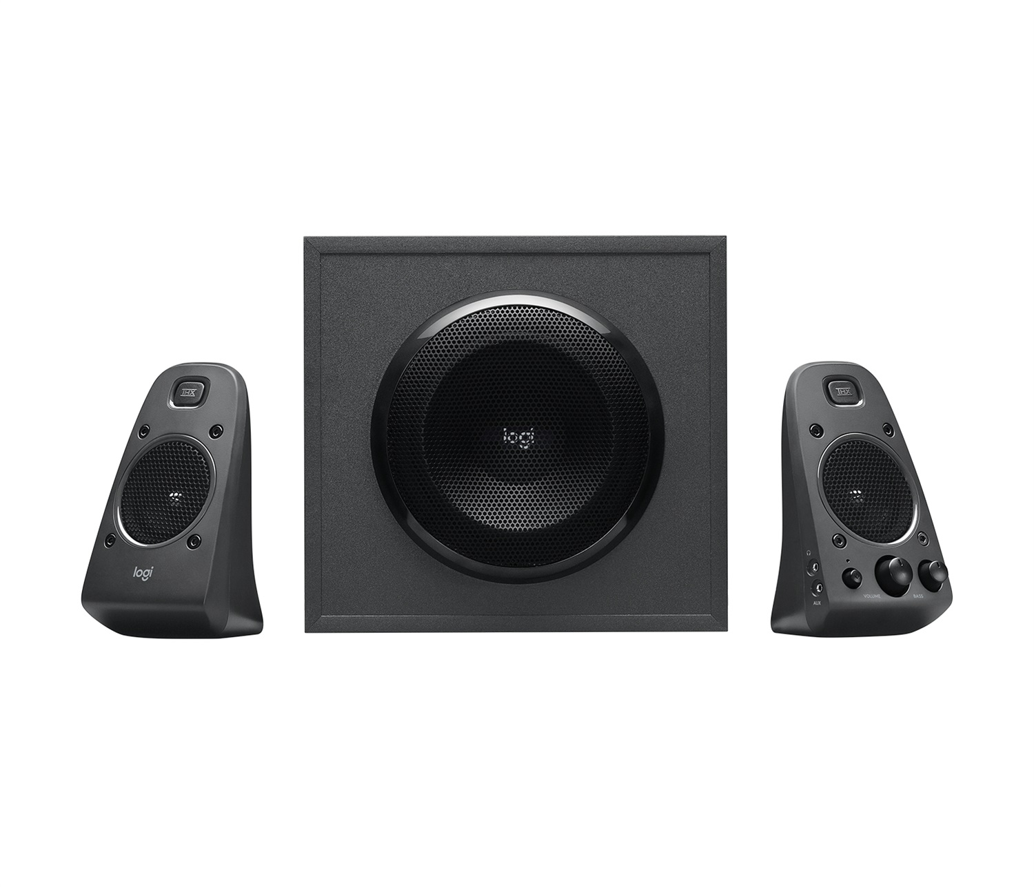 Logitech Z625 THX 2.1 Sistema di Altoparlanti con Subwoofer, 400 Watt, Bassi Profondi, Nero