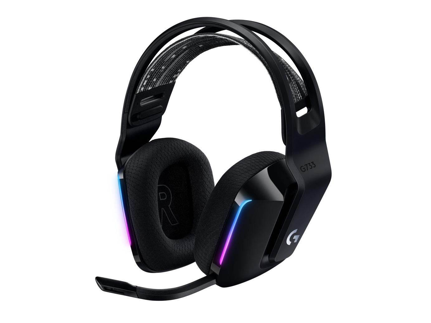 Logitech G 981-000864 Cuffia Gaming Wireless A Padiglione Nero - Frequenza 20-20000 Hz, Peso 278 g
