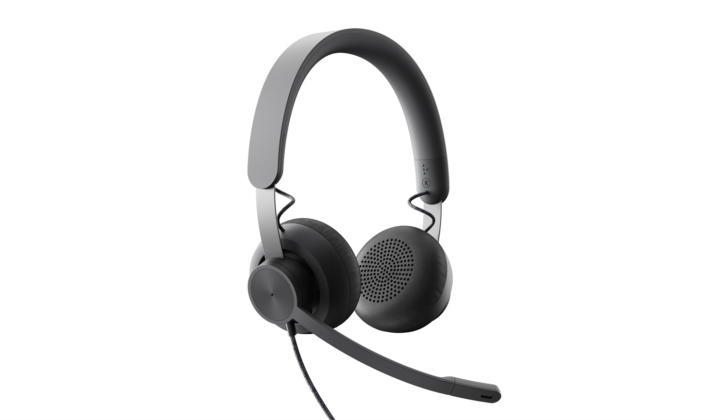 Logitech Zone Wired Auricolare Cablato a Padiglione con Microfono per Musica e Chiamate USB-C Grafite
