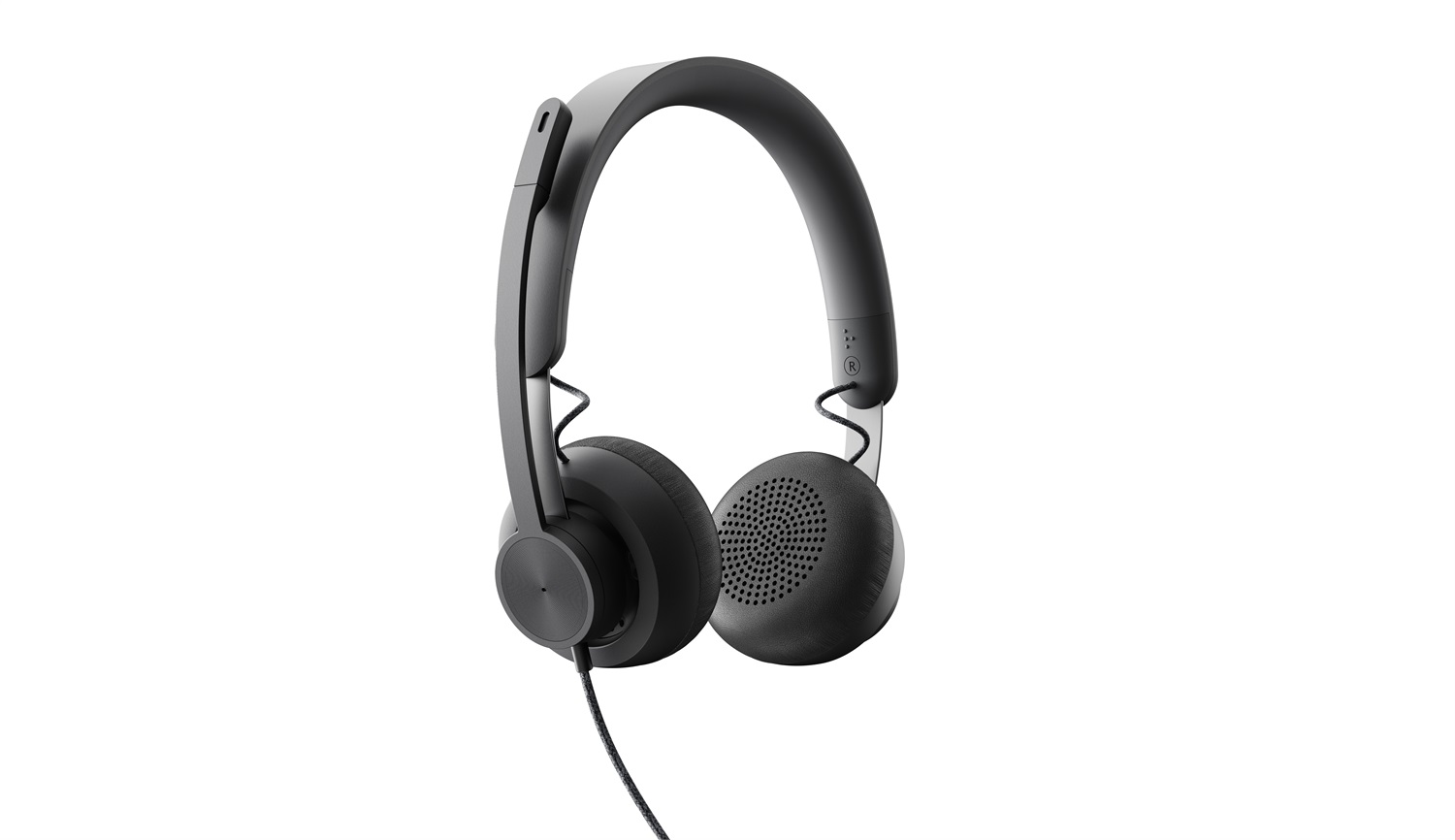 Logitech Zone Wired Auricolare Cablato a Padiglione con Microfono per Musica e Chiamate USB-C Grafite