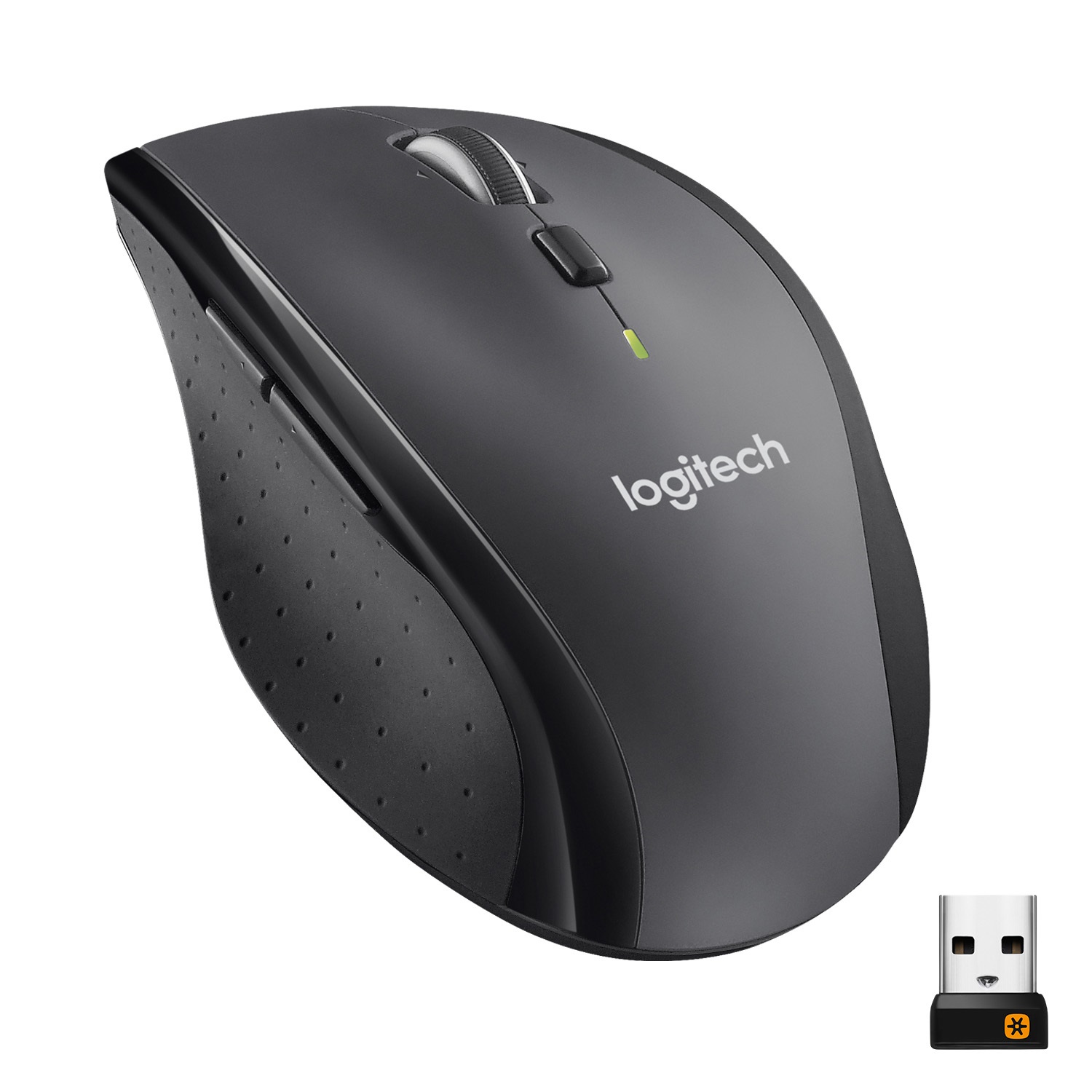 Logitech M705 Mouse Customizzabile Mano Destra RF Wireless Ottico 1000 DPI - Nero/Antracite