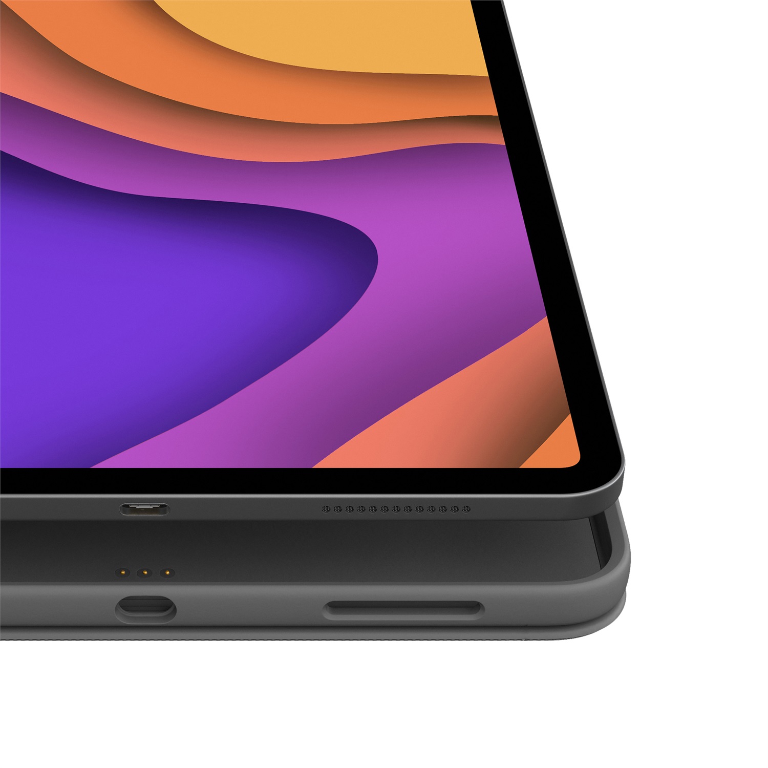 Logitech Folio Touch Custodia iPad con Tastiera QWERTZ Tedesco - Grigio, Compatibile con iPad Air 4a e 5a Generazione (2020, 2022) con Trackpad
