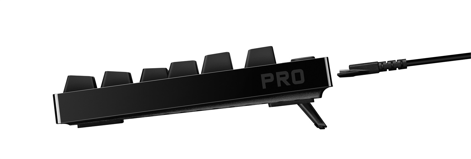 Logitech G PRO Tastiera Gaming Meccanica Tenkeyless USB QWERTY Italiano Nero con Switch GX Blue Clicky e Retroilluminazione LIGHTSYNC RGB