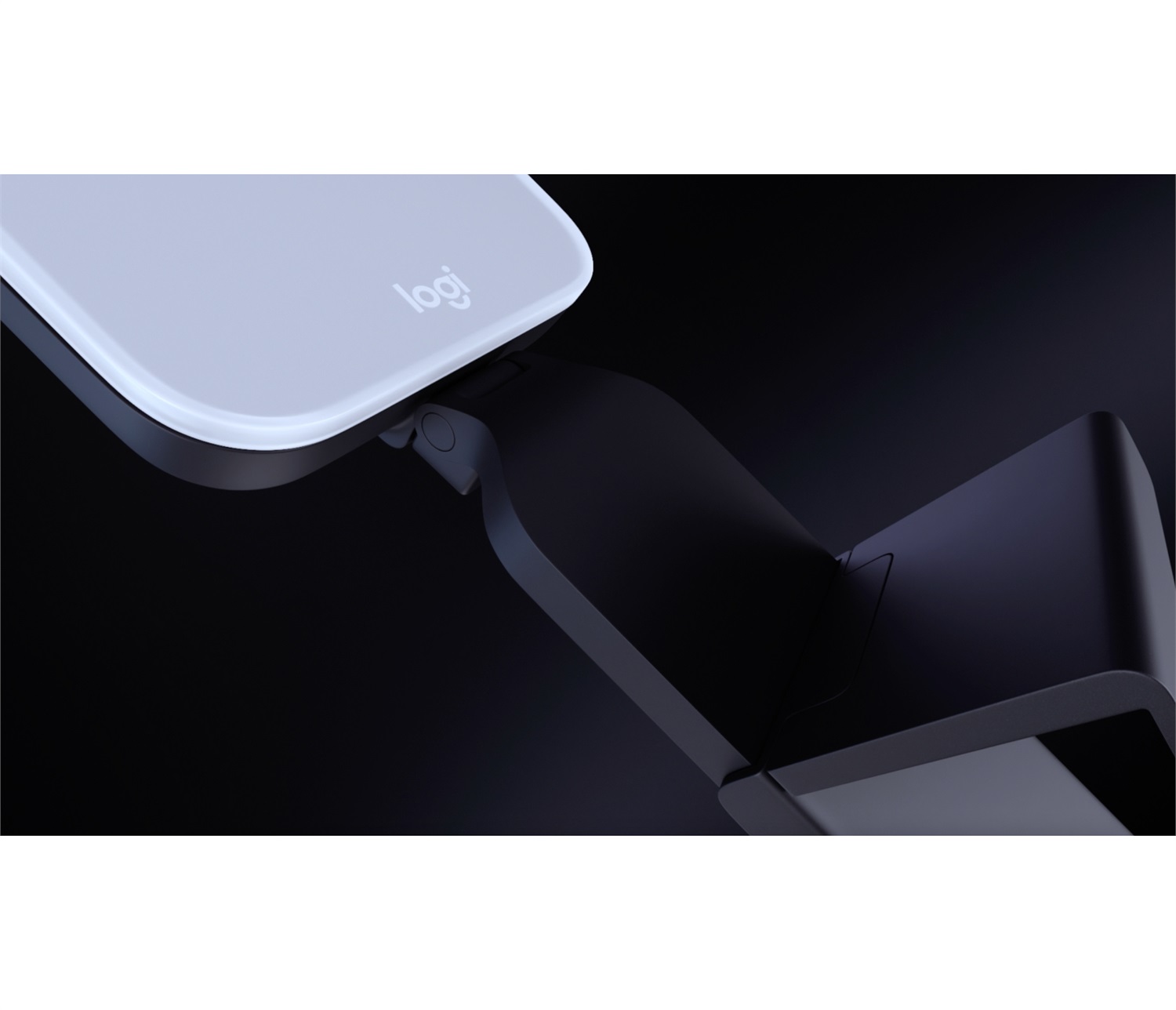Logitech for Creators Litra Glow - Luce LED Streaming Premium per Videoconferenze e Riunioni Zoom, 250 lm, 2700 K - 6500 K, Supporto Regolabile e Controllo da App per PC/Mac - Grafite