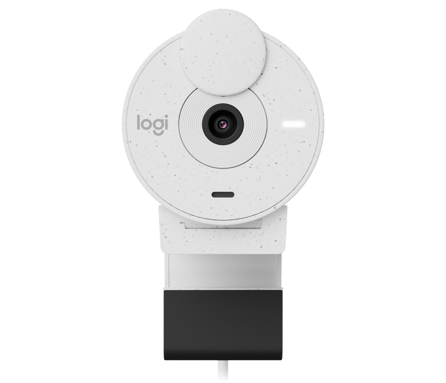 Logitech Brio 300 Webcam Full HD 2 MP 1920 x 1080 Pixel USB-C Bianco con Otturatore Privacy e Microfono con Riduzione del Rumore