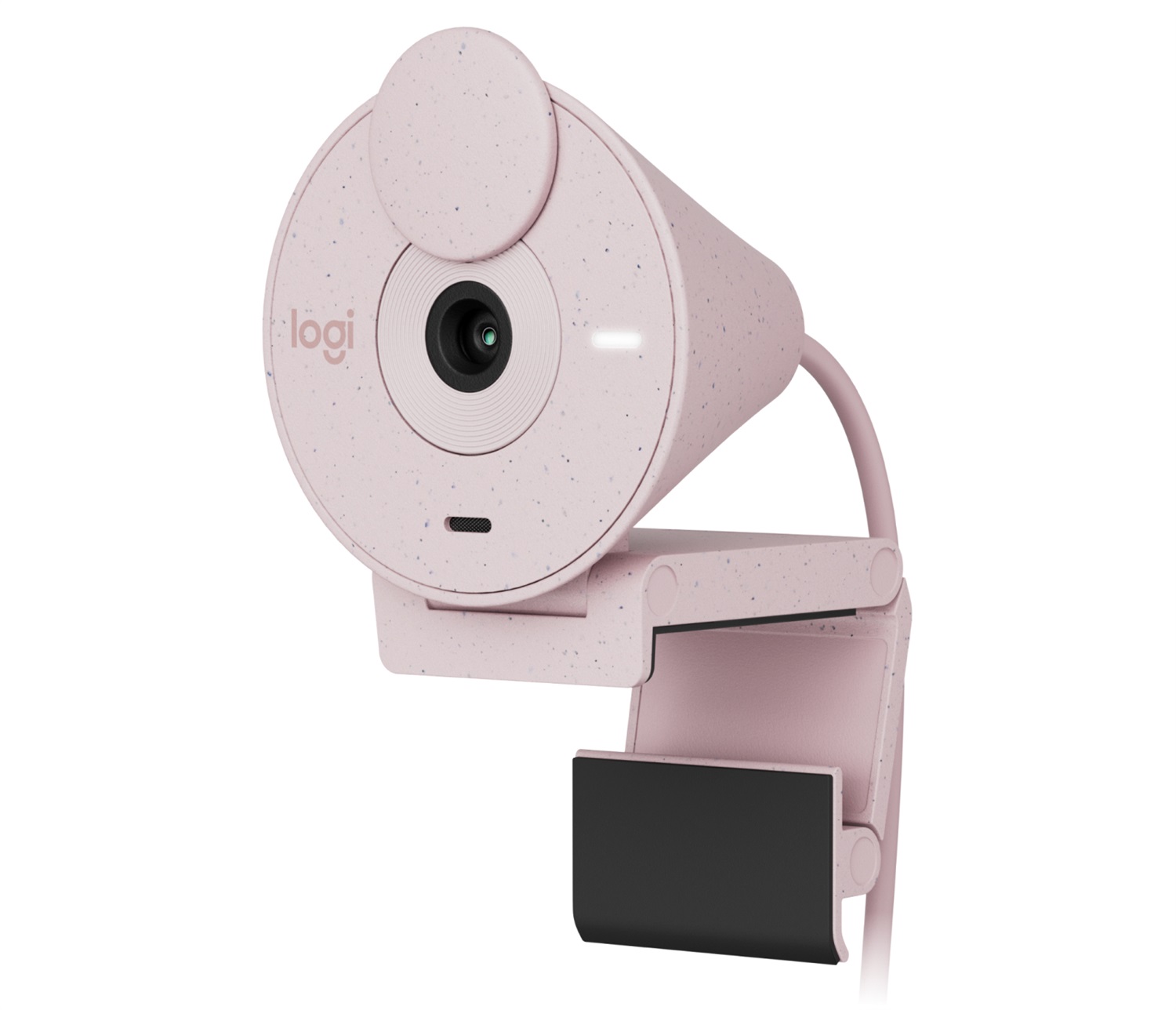 Logitech Brio 300 Webcam Full HD 2 MP 1920 x 1080 Pixel USB-C Rosa con Otturatore Privacy e Microfono con Riduzione del Rumore