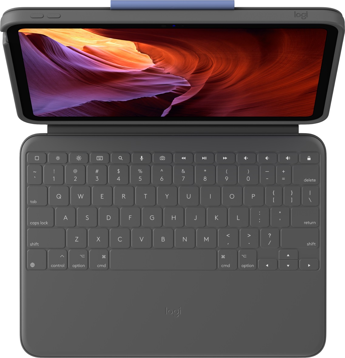 Logitech Rugged Folio - Custodia con Tastiera Protettiva per iPad (10ª generazione) con Smart Connector e Tastiera a Prova di Liquidi - Layout Pan Nordic