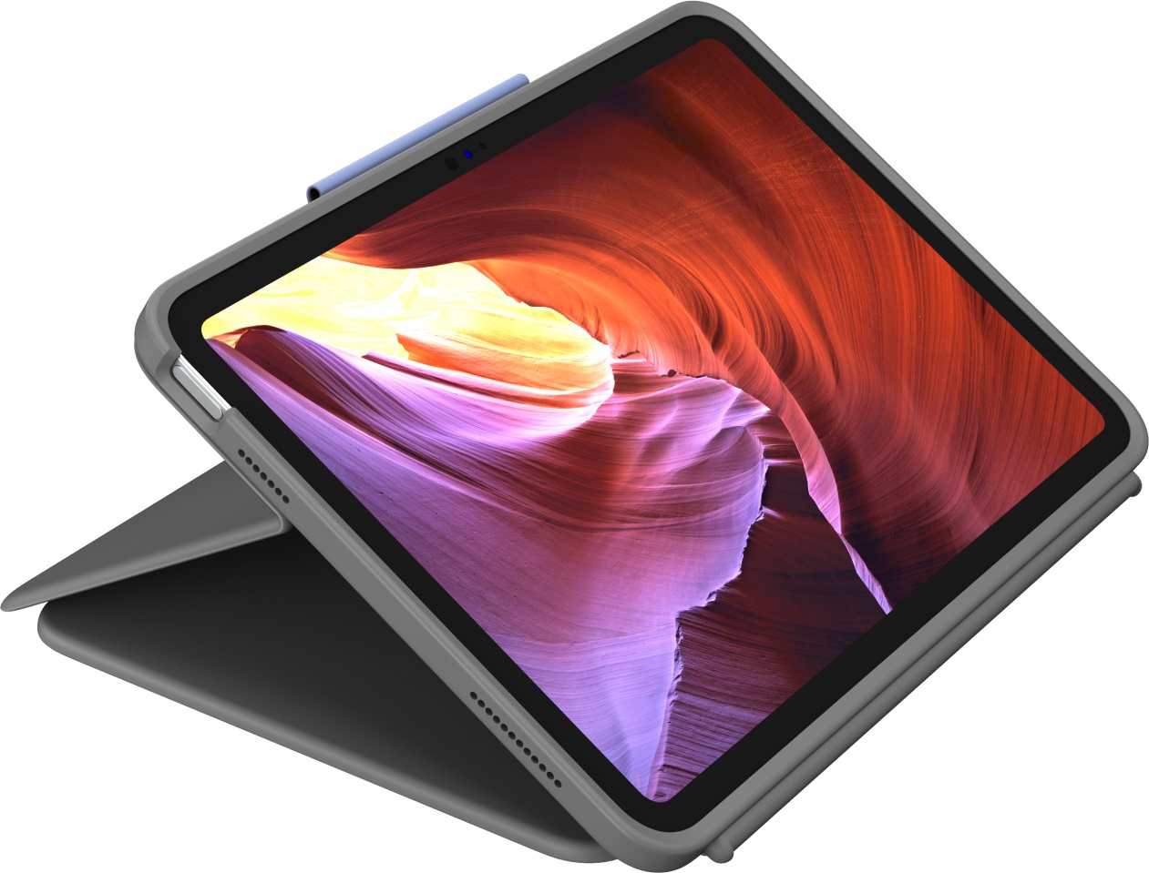 Logitech Rugged Folio - Custodia con Tastiera Protettiva per iPad (10ª generazione) con Smart Connector e Tastiera a Prova di Liquidi - Layout Pan Nordic