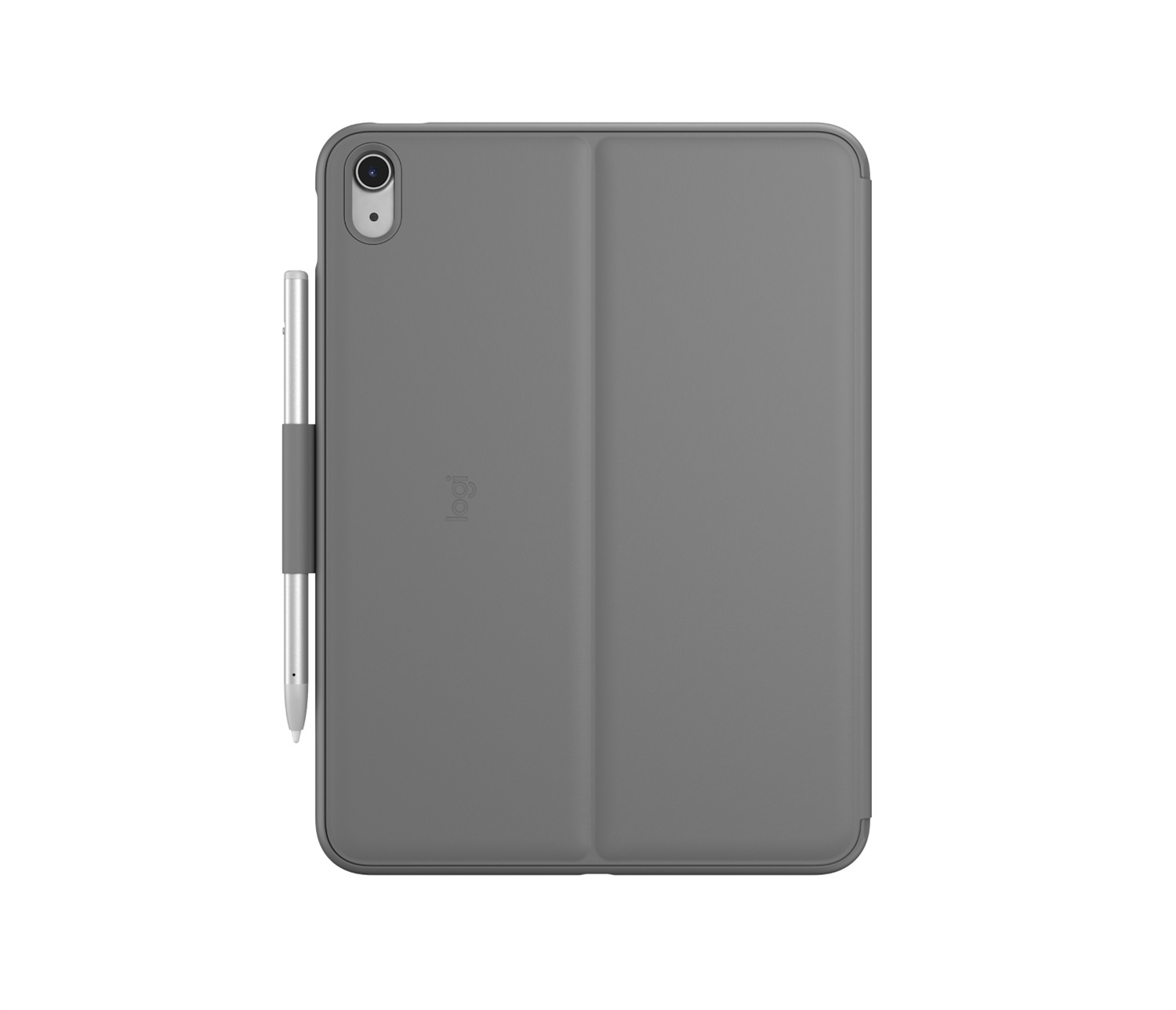 Logitech Slim Folio Custodia con Tastiera Bluetooth per iPad (10ª Generazione e A16) - Layout Italiano QWERTY - Grigio