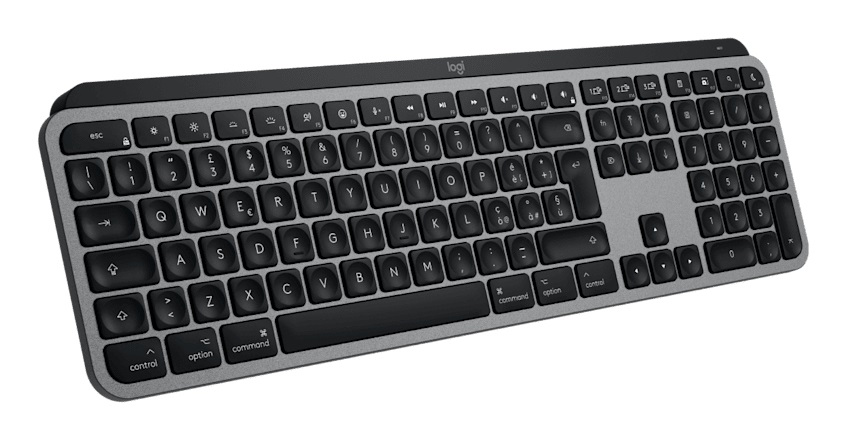 Logitech MX Keys S Tastiera Wireless Bluetooth per Mac QWERTY Space Grey con Retroilluminazione Intelligente