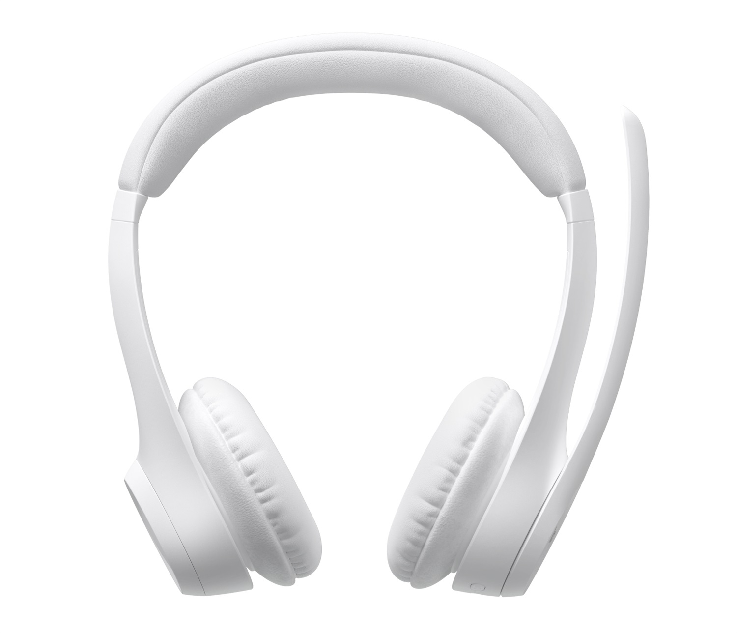 Logitech Zone 300 Cuffia con Microfono Wireless Bluetooth Bianco - Cancellazione del Rumore, Compatibile con Windows, Mac, iOS e Android