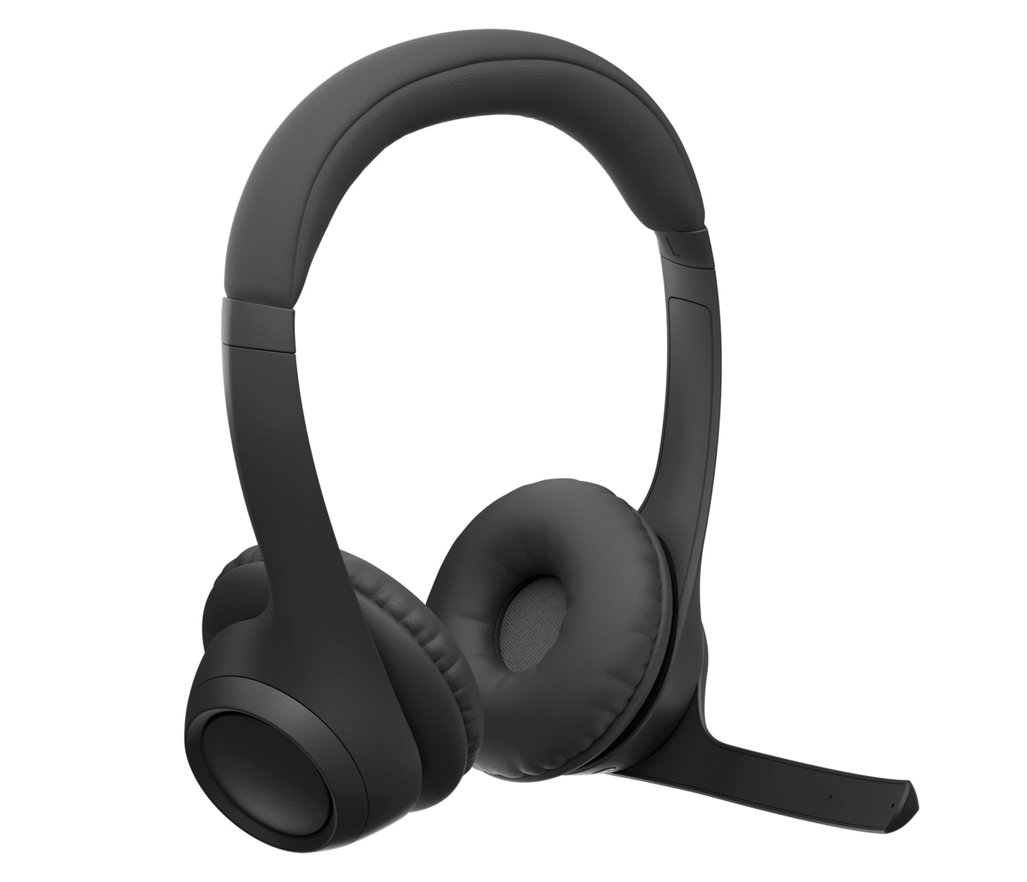 Logitech Zone 300 Cuffia Wireless Bluetooth con Microfono, Cancellazione del Rumore, Compatibile con Windows, Mac, iOS, Android - Nero